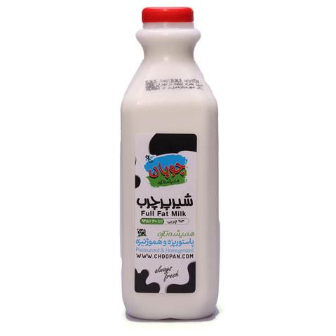 شیر پر چرب 1 لیتری چوپان